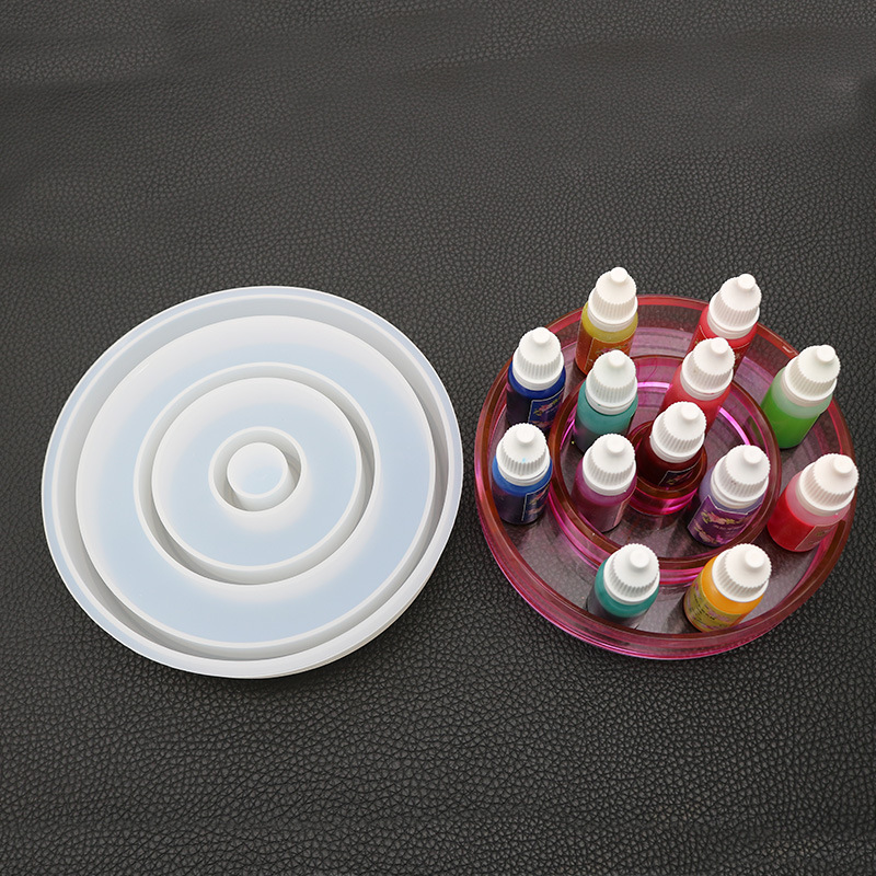 Women Accessories Organizer - Resin Silicone Mold Cosmetic Organizer Silicone