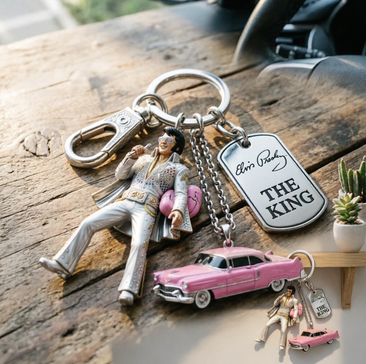 Women Accessories Trending - Michael Jackson Keychain, Classic Dance King