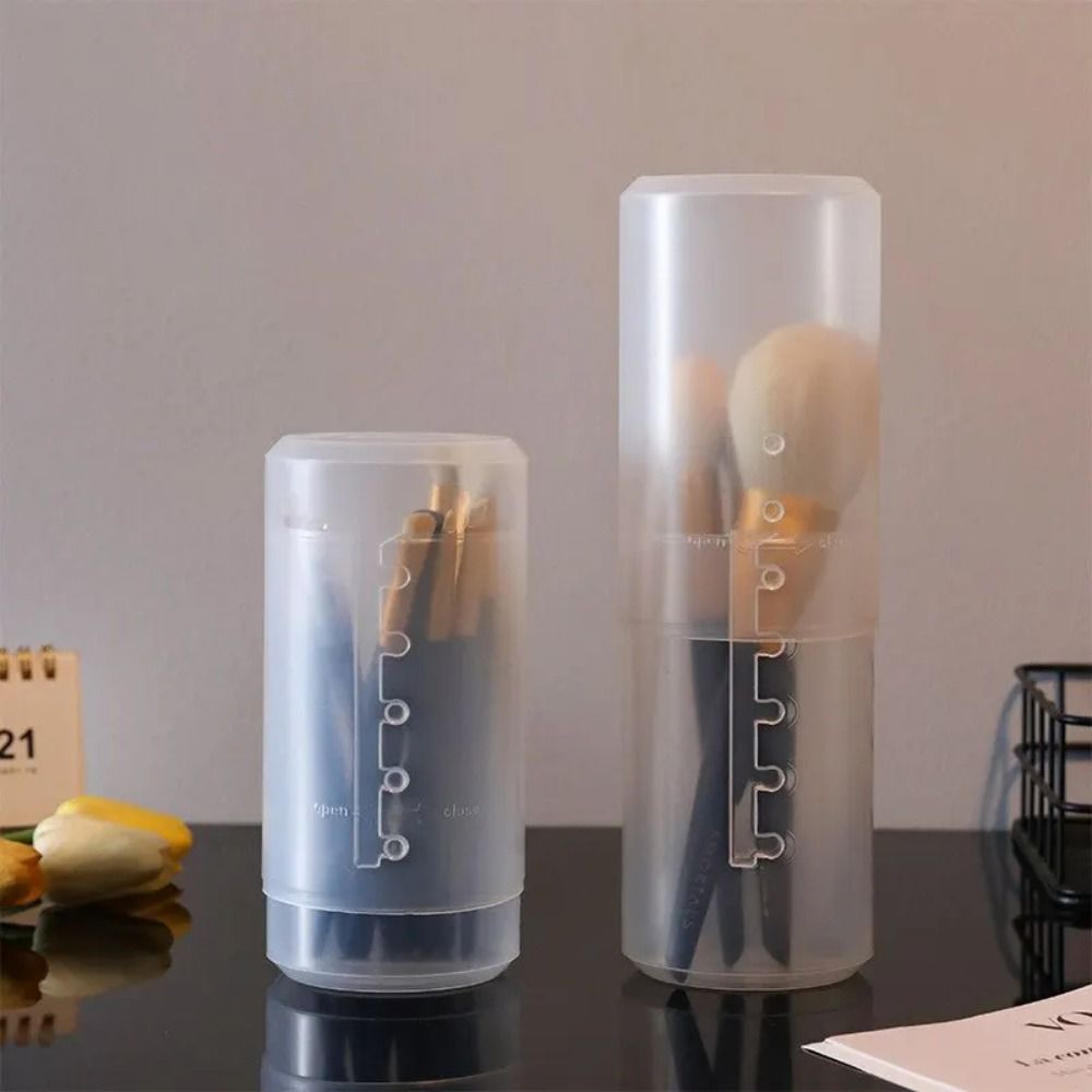 Portable Transparent Makeup Br - Women Accessories Organizer recension och pris