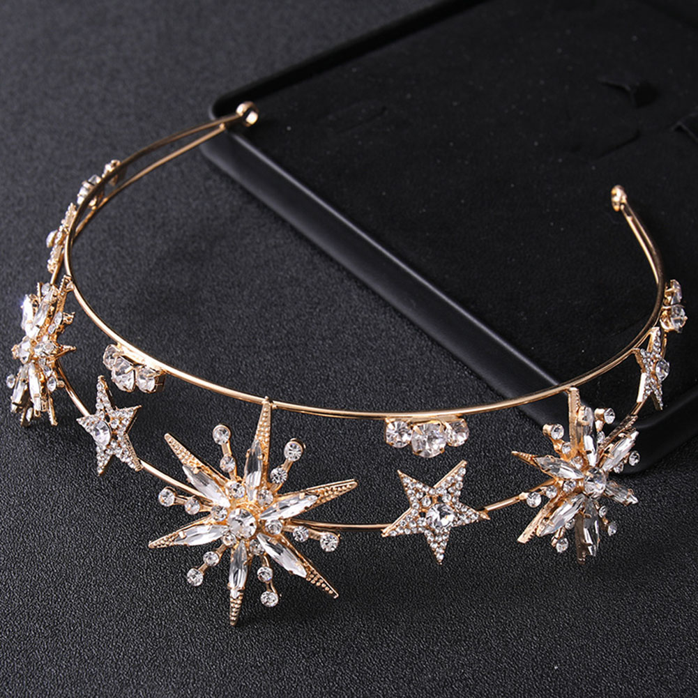 Star Shapedcrown Sparkling Rhi - Women'S Wedding Accessories recension och pris