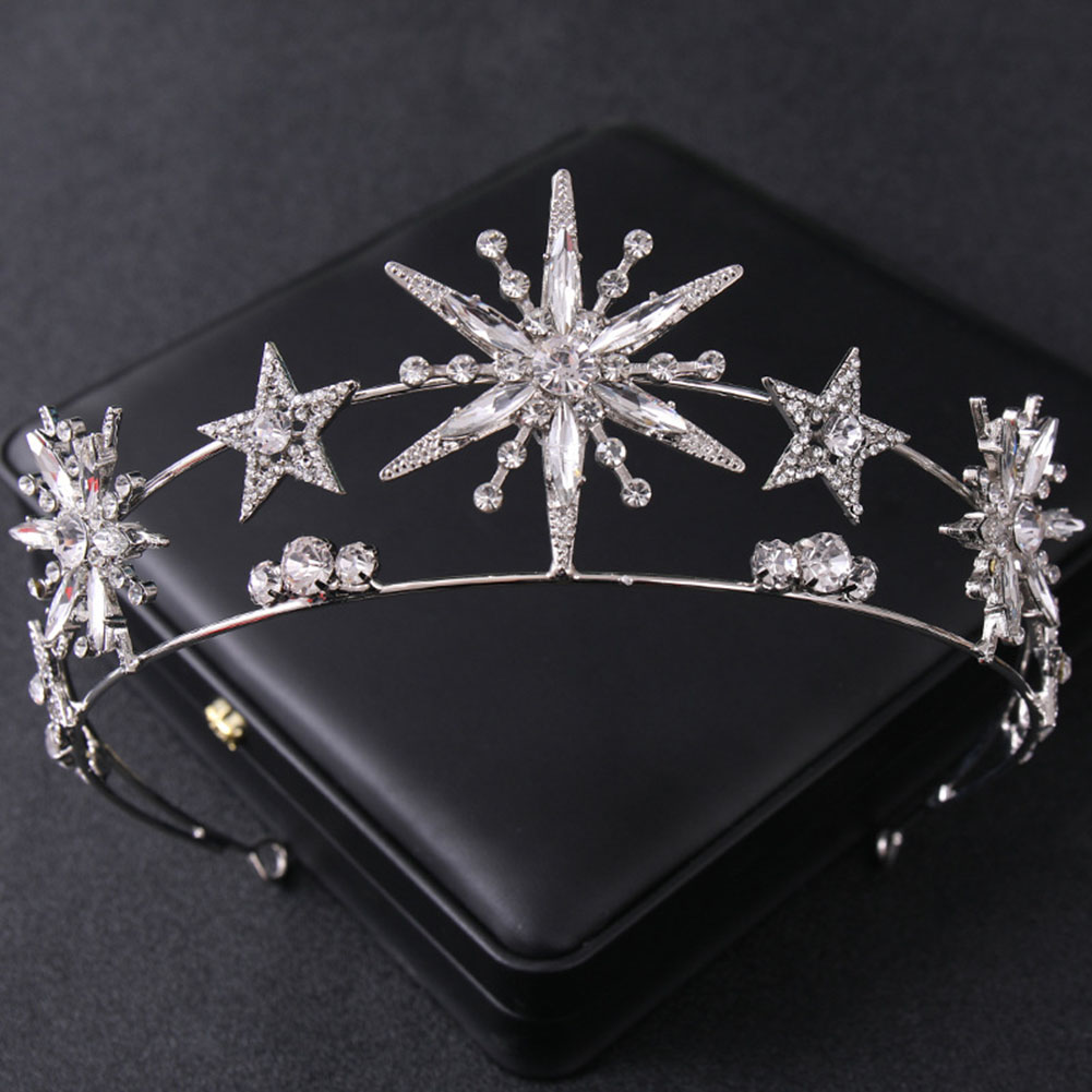 Star Shapedcrown Sparkling Rhi - Women'S Wedding Accessories recension och pris