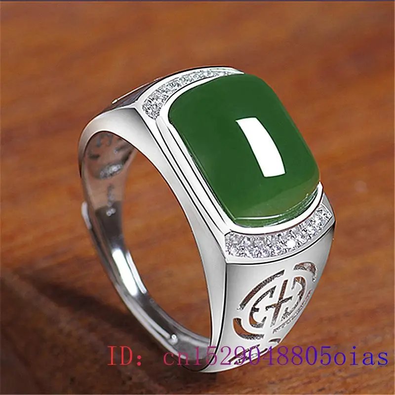 Green Jade Ring Gifts Fashion  - Women Accessories Trending recension och pris