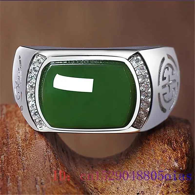 Green Jade Ring Gifts Fashion  - Women Accessories Trending recension och pris