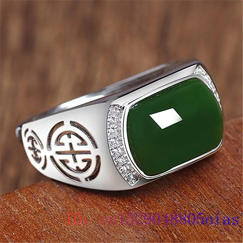 Green Jade Ring Gifts Fashion  - Women Accessories Trending recension och pris