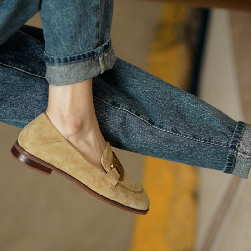 Suede Leather Women Loafers Sp - Women'S Shoes And Accessories recension och pris