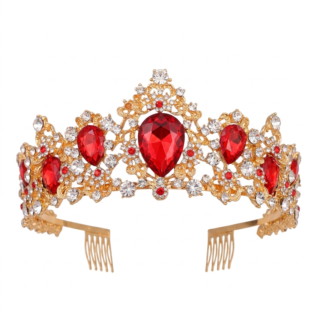 Comfortable Crown Sparkling fo - Women'S Wedding Accessories recension och pris
