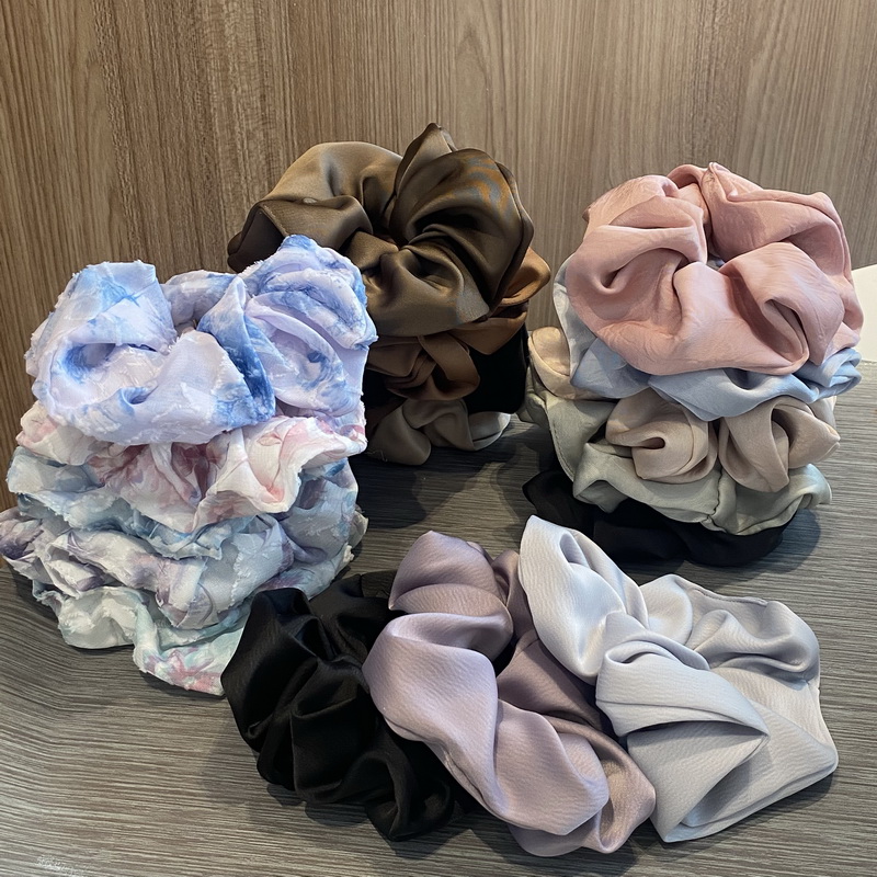 5pcs/set Fashion silk scrunchi - Scrunchie Satin Set recension och pris