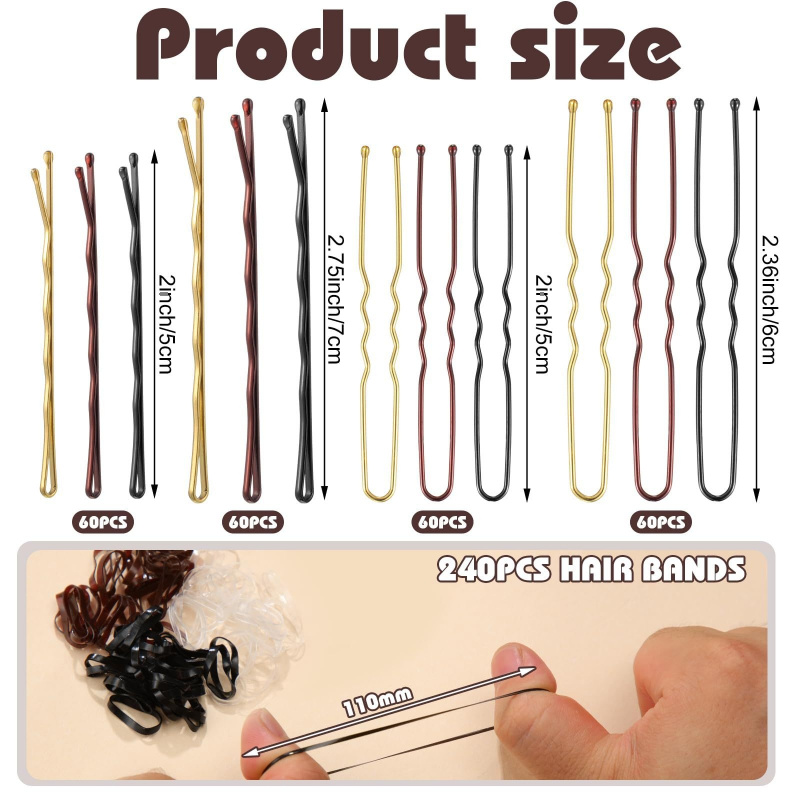 480Pcs Per Box Hair Styling Ac - Women Accessories Organizer recension och pris