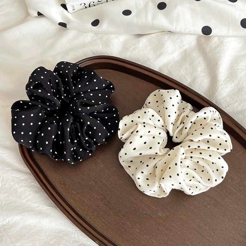 2Pcs Elegant Hair Ties Wave Po - Scrunchie Satin Set recension och pris