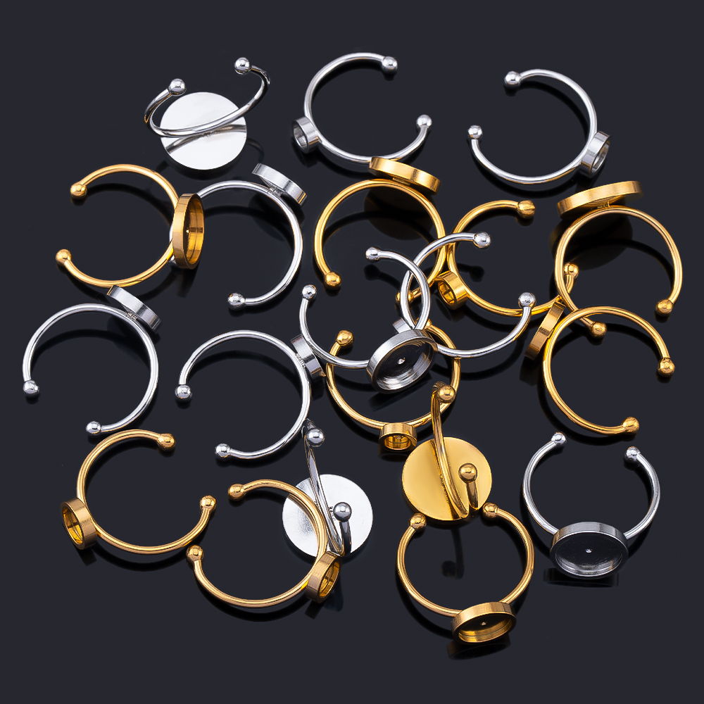 10pcs Adjustable Open Finger R - Ring Set Adjustable recension och pris