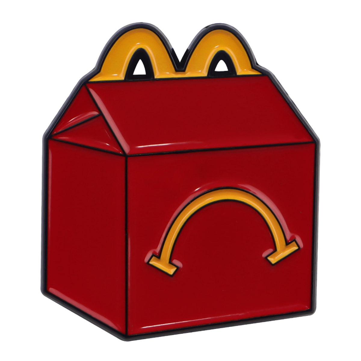 Red Food Bag Enamel Pin Cute B - Women Accessories Picture recension och pris