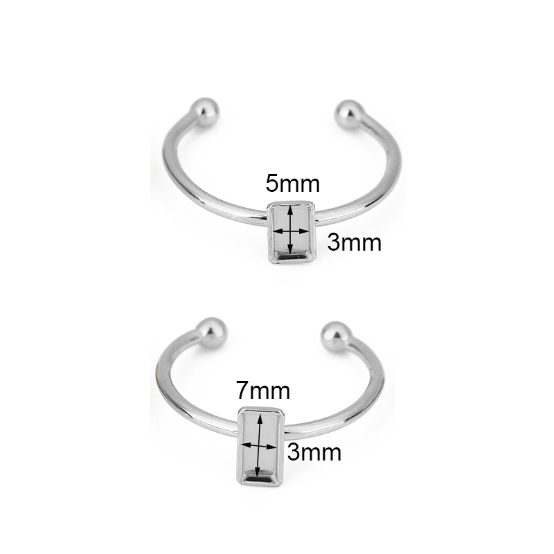 5pcs Adjustable Stainless Stee - Ring Set Adjustable recension och pris