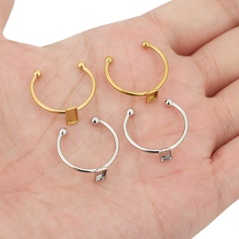 5pcs Adjustable Stainless Stee - Ring Set Adjustable recension och pris