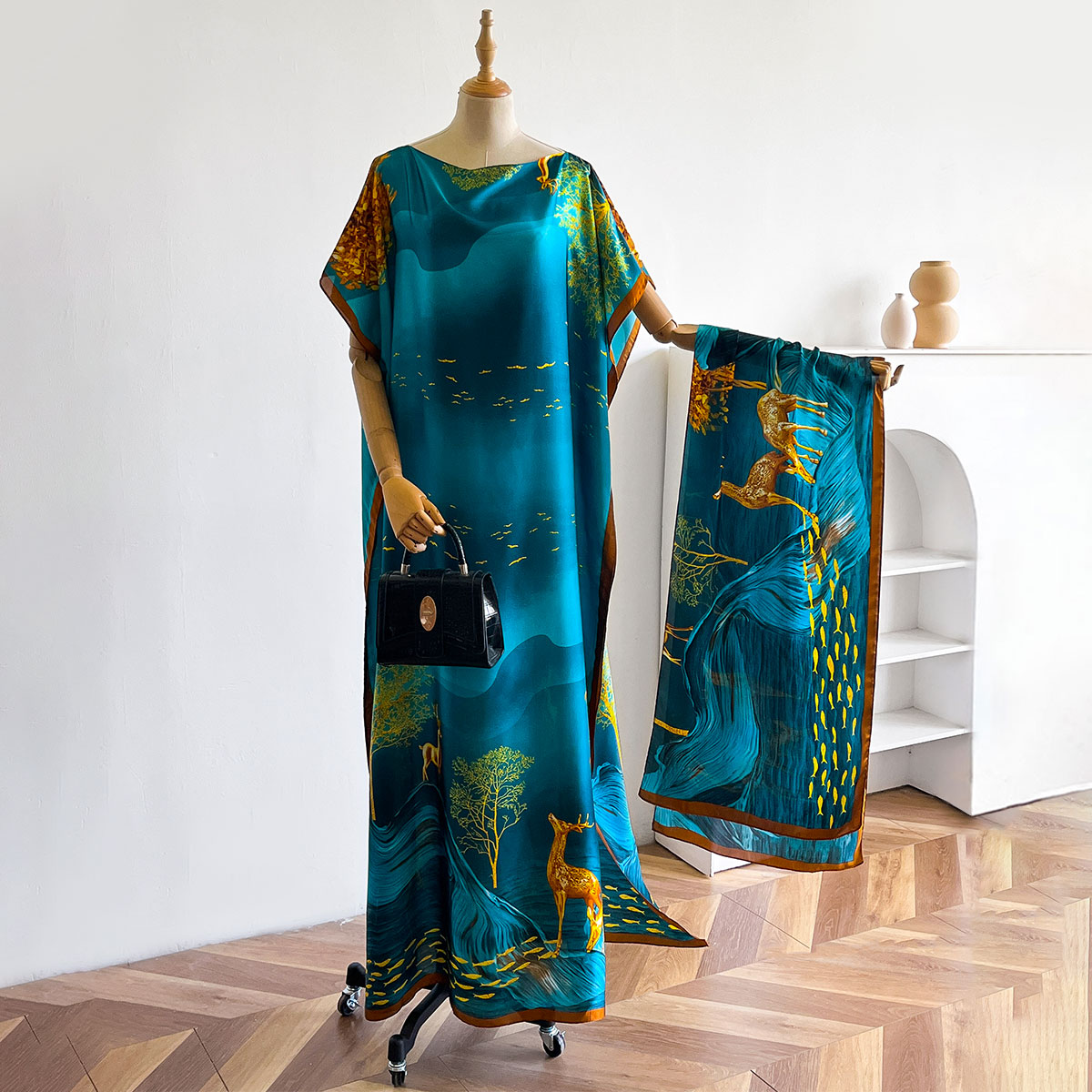 Women's Long Shawl Dubai Fashi - Women'S African Accessories recension och pris